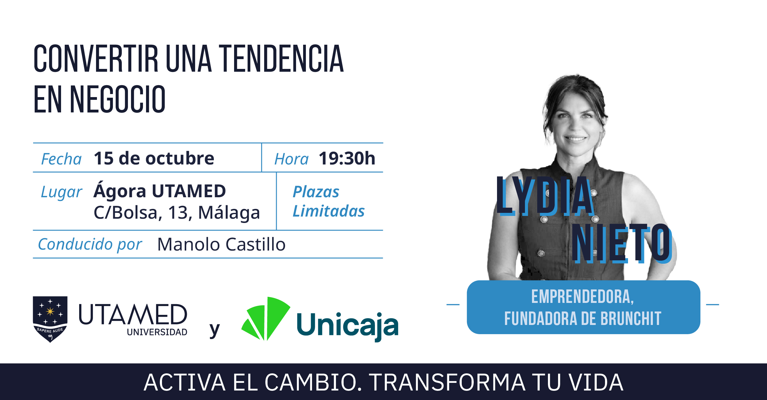 Lydia Nieto en Ágora UTAMED Universidad