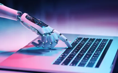 Robot especialista en inteligencia artificial