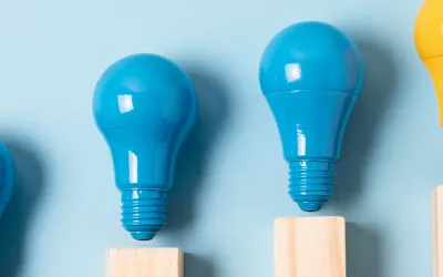 Bombillas representando lo que es una metodología activa