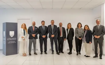 Asistentes del evento Hablemos de Derecho de UTAMED