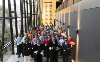 Doctores de UTAMED Universidad en el acto de apertura del curso académico 2026/2027