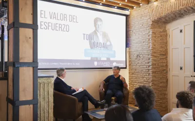 Toni Nadal en Ágora UTAMED