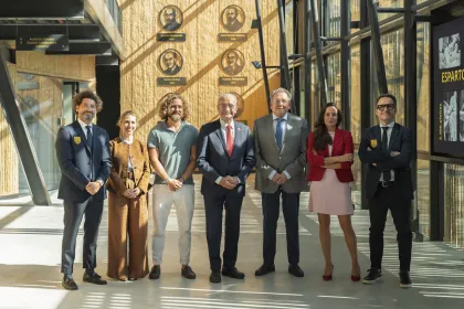 Visita de Paco de la Torre en las instalaciones de UTAMED