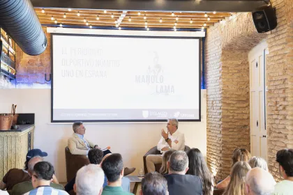 Manolo Lama en Ágora UTAMED