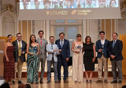 Becados de la I Edición Becas MEM de UTAMED Universidad y Fundación Unicaja