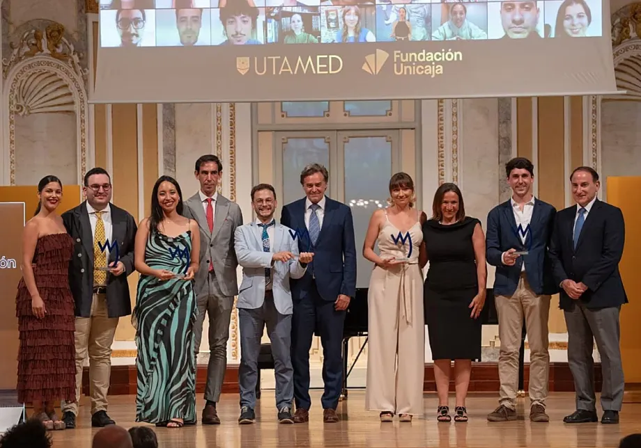 Becados de la I Edición Becas MEM de UTAMED Universidad y Fundación Unicaja