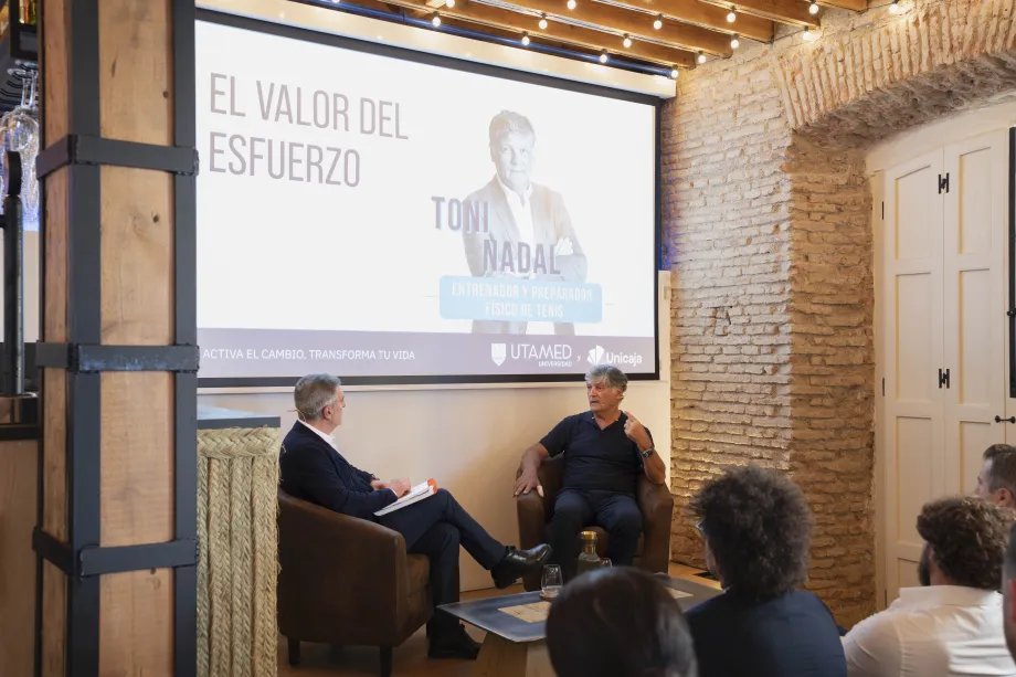 Toni Nadal en Ágora UTAMED