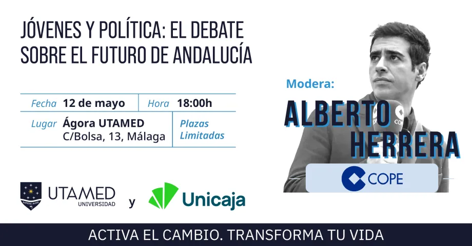 Alberto Herrera de COPE en Ágora UTAMED