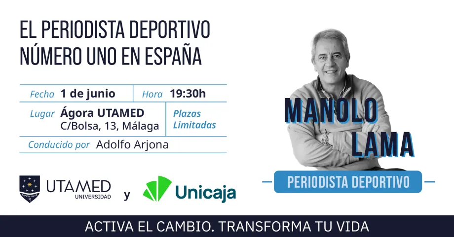 Manolo Lama en Ágora UTAMED