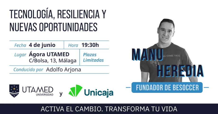 Manu Heredia en Ágora UTAMED