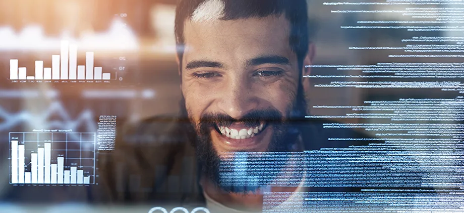 Persona aprendiendo sobre que es big data y para que sirve