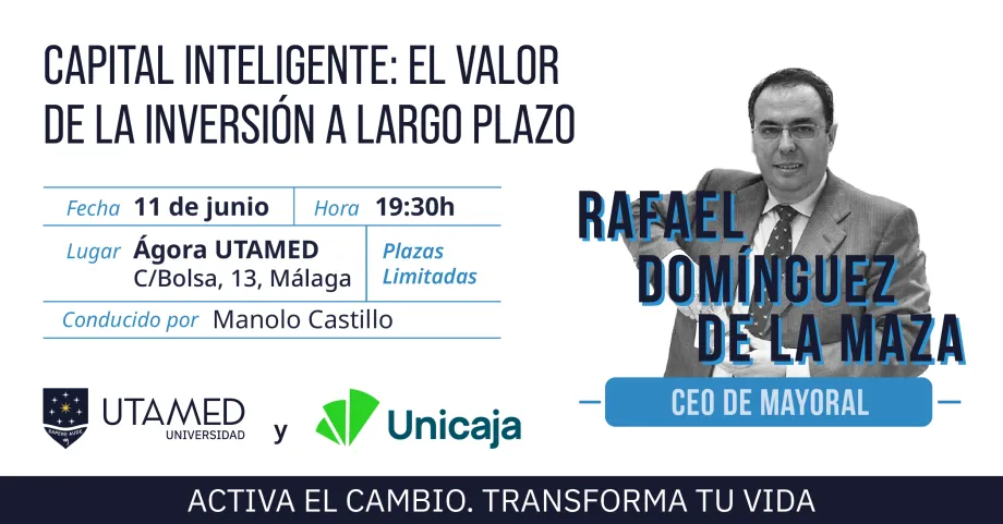 Rafael Domínguez de la Maza en Ágora UTAMED