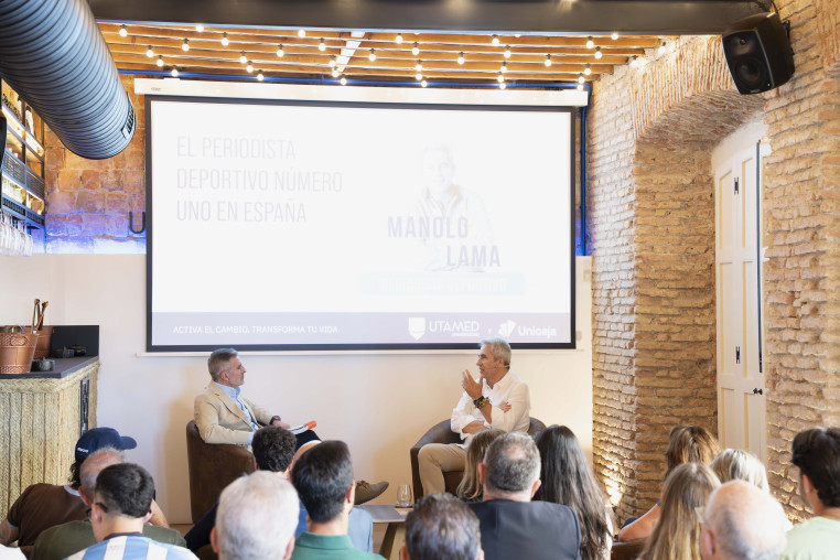 Manolo Lama en Ágora UTAMED