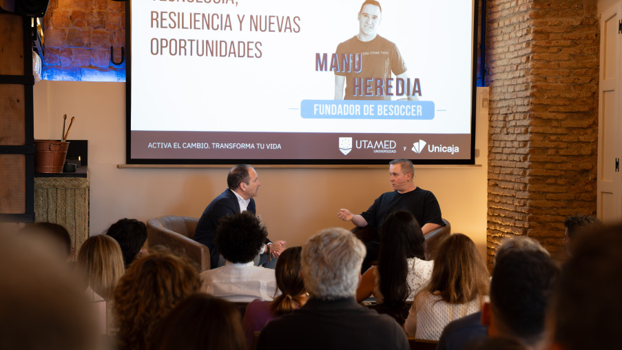 Manu Heredia en Ágora UTAMED