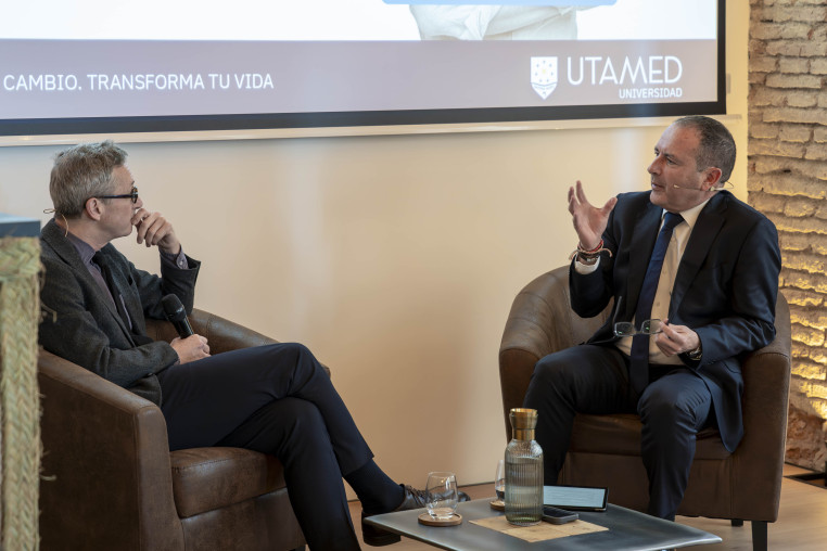 José María Lassalle en el evento de Ágora UTAMED