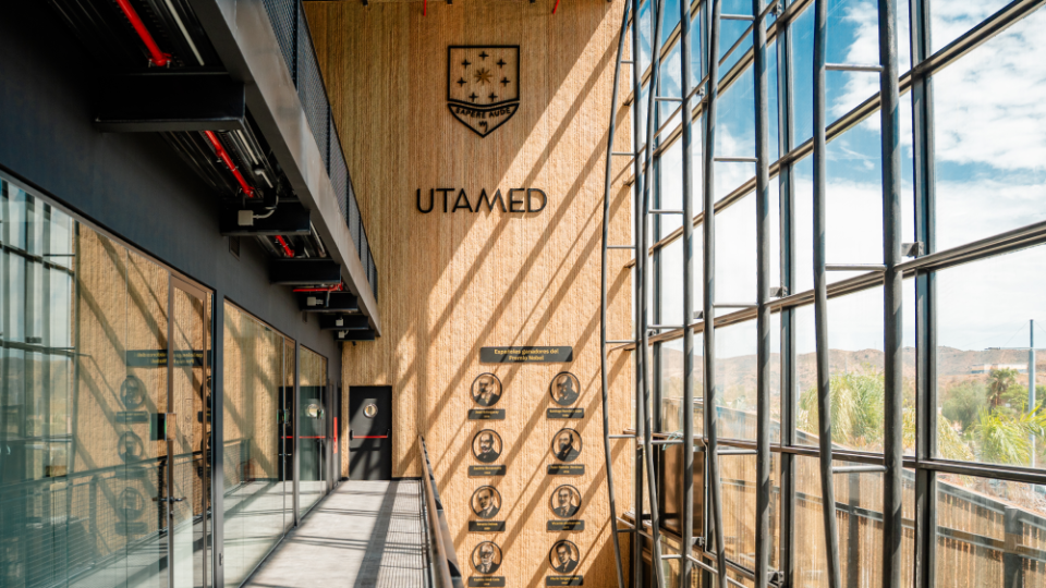 Foto del interior de la sede de UTAMED