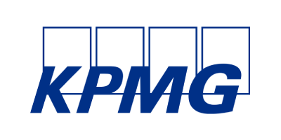 Logo de KPMG, empresa colaboradora de prácticas del Grado de Ingeniería Informática