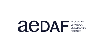 Logo de la Asociación Española de Asesores Fiscales, empresa colaboradora del Grado en Finanzas y Contabilidad