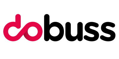 Logo Dobuss, empresa de prácticas del Grado en Diseño Gráfico