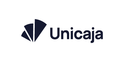 Logo Unicaja Banco, empresa colaboradora en el Grado en Finanzas y Contabilidad