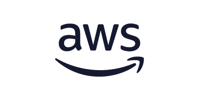 Logo de Amazon Web Services, empresa colaboradora del Grado en Diseño Gráfico