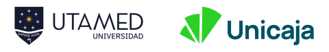 Logo UTAMED y Unicaja