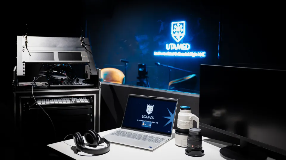 Estudio de grabación del alquiler de espacios de UTAMED