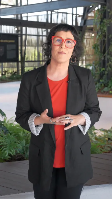 Almudena presenta el grado de educación infantil