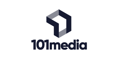Logo 101 Media, empresa que colabora en el grado en marketing